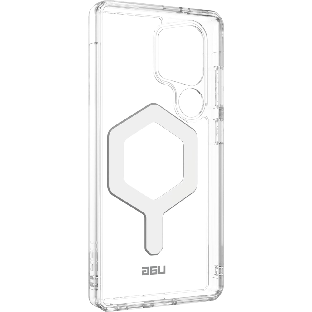 Etui pancerne z wbudowanym modułem magnetycznym, Urban Armor Gear UAG Plyo Pro do Galaxy S25 Ultra, przezroczyste